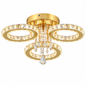 Plafonnier Prestige Or & Cristal