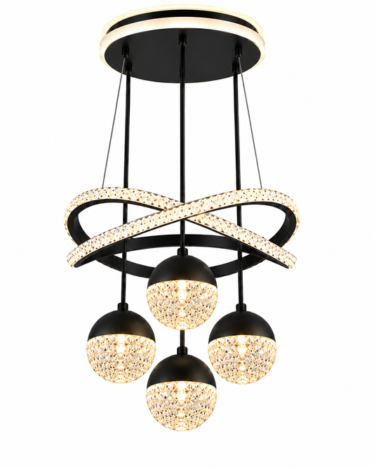 Lustre Infinity Cristal Noir
