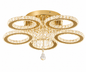 Plafonnier Prestige en Cristal Doré