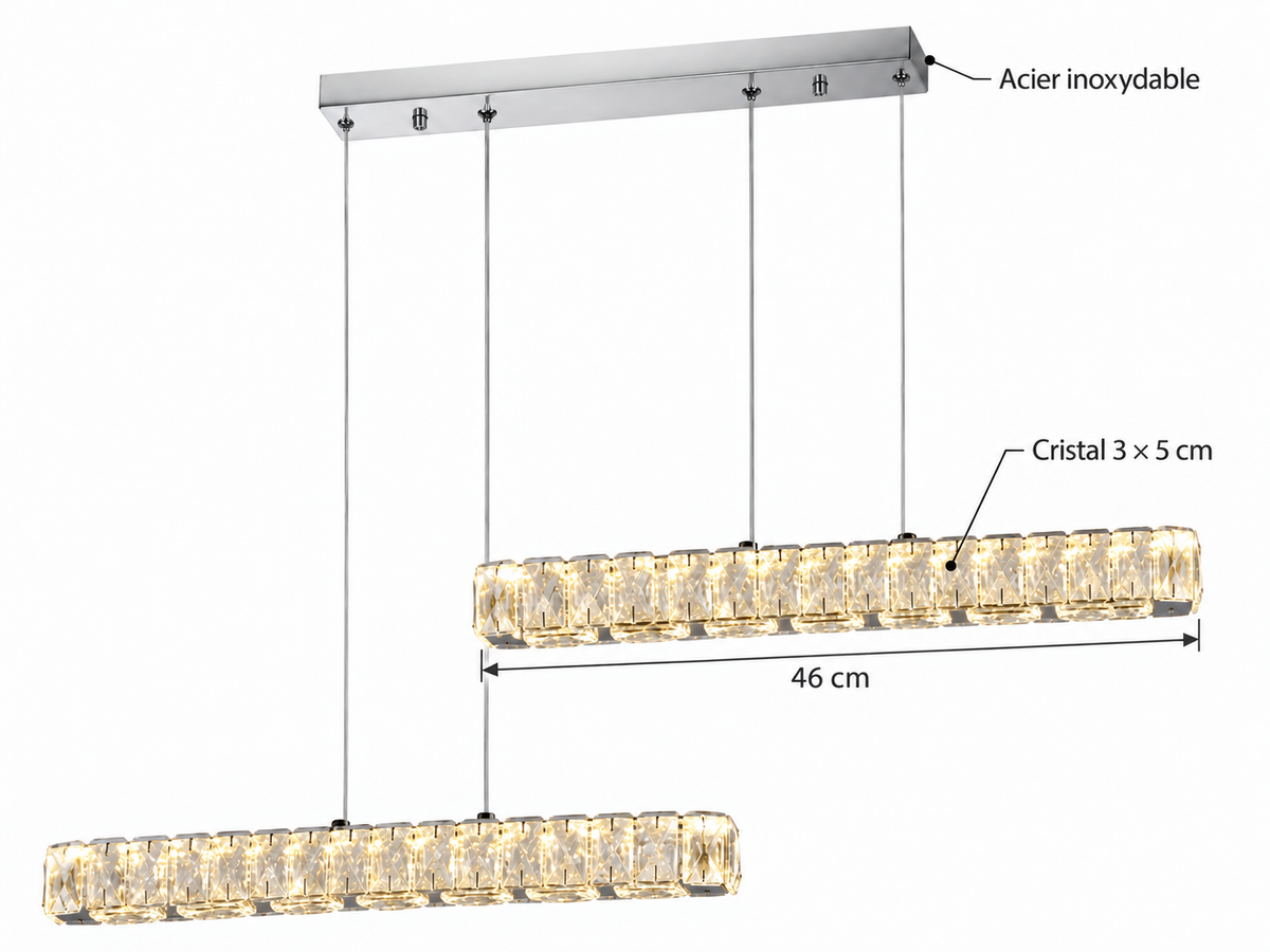 Lustre Prestige en Cristal