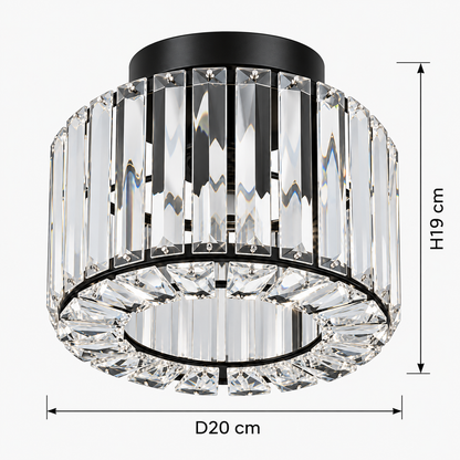 Plafonnier Cristal Élégance