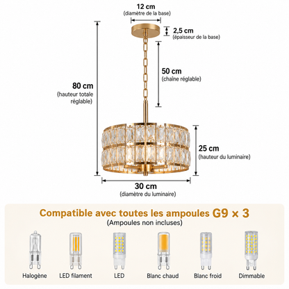 Suspension Cristal Impérial
