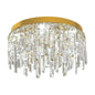 Plafonnier lustre en cristal LED